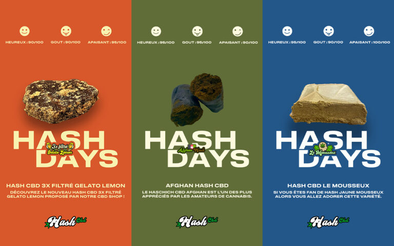 Hashich Go Fast Les Hash Days chez Hash CBD : célébrons la richesse du haschich et de ...
